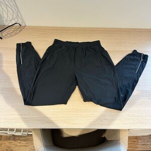 Black Men’s Athletic Track Pants